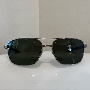 Cartier Santos Dumont Sunglasses Wood temples with custom Carl Zeiss lens.